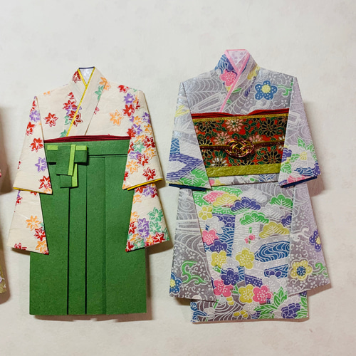 着物ポチ袋 ご注文品】PF13 着物のポチ袋◇友禅和紙 友禅紙