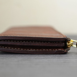 少し小ぶりな長財布「ティオ・ココア」L字ファスナー 10枚目の画像