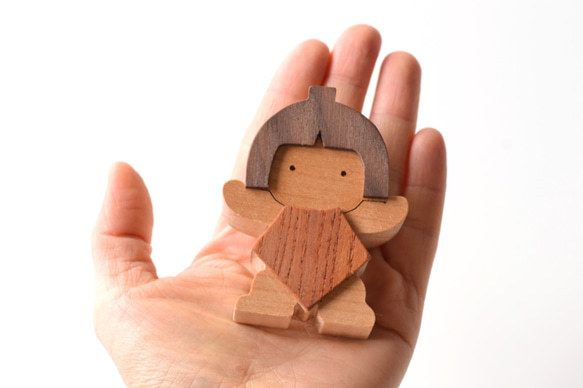 端午の節句　金太郎とくまセット　木製置物　こいのぼり　五月人形　子どもの日 4枚目の画像