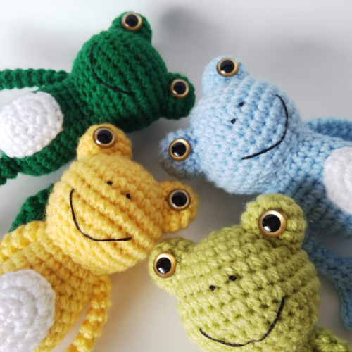 8□16.スマートオリーブバブかえるのあみぐるみ