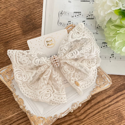 475»◤完売◢ポニーフック◢ラッピング無料◢髪飾り*インド刺繍リボン