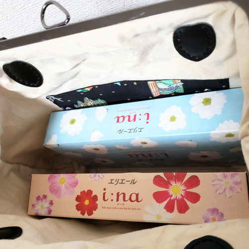 専用になります♡　　　　がま口バック　♡ジョリーフルール♡ 乙女なリボンのがま口バッグ(ジョリーフルール・サテン生地