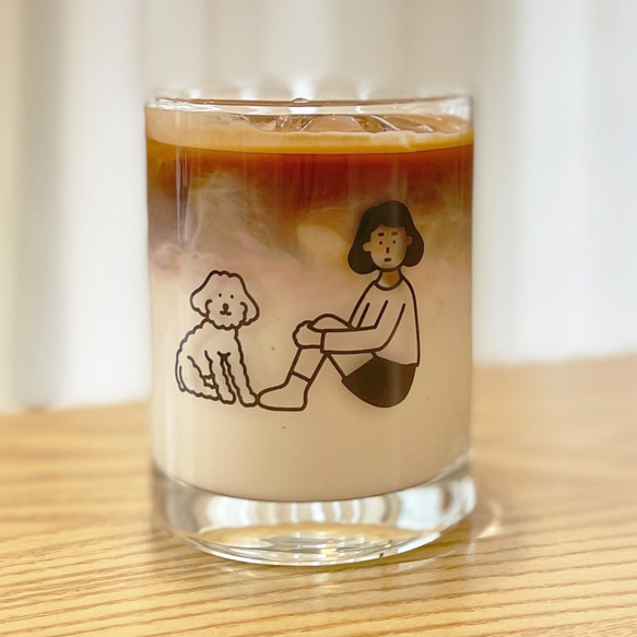 カフェアンドホープのグラス(250ml) 1枚目の画像