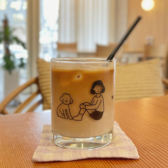 カフェアンドホープのグラス(250ml) 3枚目の画像