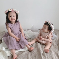 花冠 ラプンツェルカラー ベビー ヘッドドレス（アクセサリー