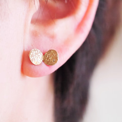 [已售出一隻耳朵] 黃銅 Chibicho 耳環定制 第3張的照片