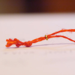 再次上架 豐滿的水滴亞麻繩吊墜 定制 可以從 10 種繩子顏色中選擇♪ 第5張的照片