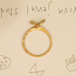 再次上架訂製黃銅 Mebae 戒指 第2張的照片