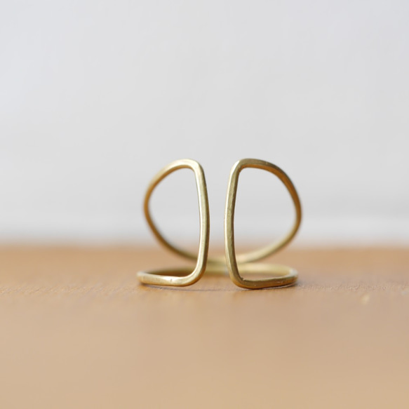 再販  BRASS　*FREE*　リング　受注製作 6枚目の画像