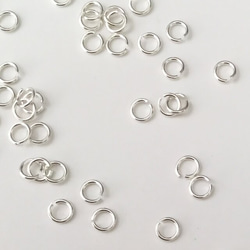 20個～ 丸カン 3mm 線径0.4  SV925 3枚目の画像