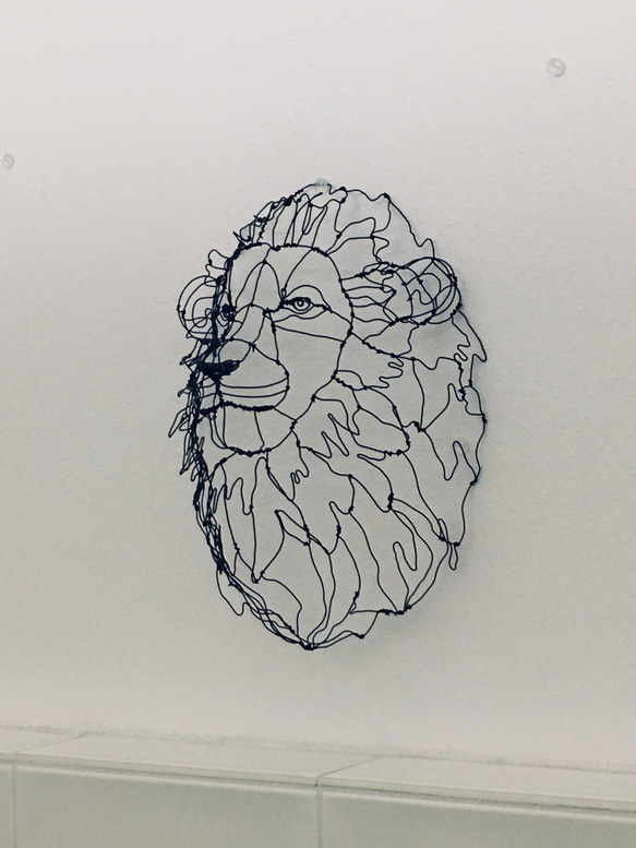 ライオン 3Dワイヤーアート 立体・オブジェ ARTseeds 通販
