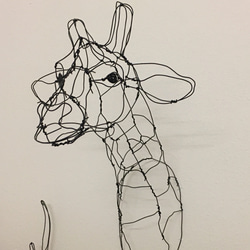 キリン 3Dワイヤーアート 立体・オブジェ ARTseeds 通販 8447708