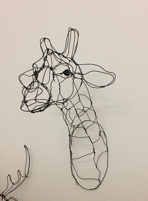 キリン 3Dワイヤーアート 立体・オブジェ ARTseeds 通販 8447708