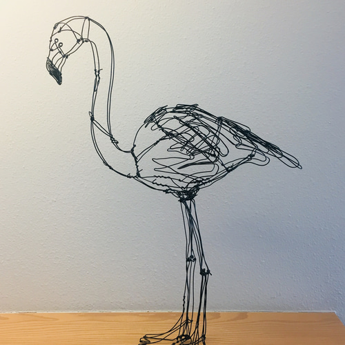 ワイヤーアート 針金細工『呪̶̶̶彩̶̶̶百̶̶̶足̶̶̶・̶̶̶禍̶̶̶』 #蟲彩 #wireartist