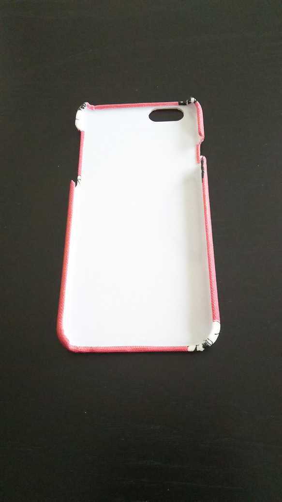 iPhoneスマホケース フレンチブルドッグ(ピンク) 3枚目の画像