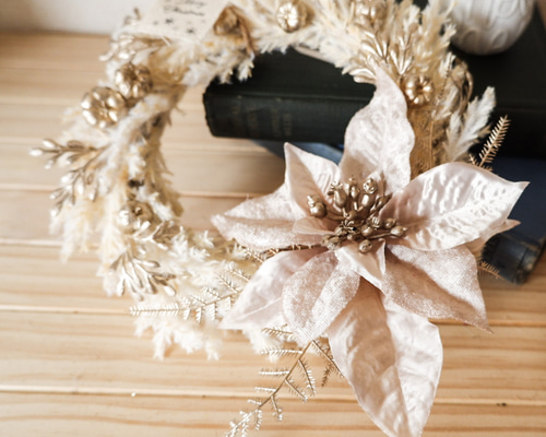 ウォッシュホワイトのリース 0_ba8dd66fff4ab0512cd24e8f144d