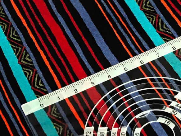 Michael Miller 110cm x 50cm Tribal Stripe 4枚目の画像