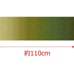 Michael Miller 110cm x 50cmずつ切売 - 金色▲グラデーション/Olive 5枚目の画像