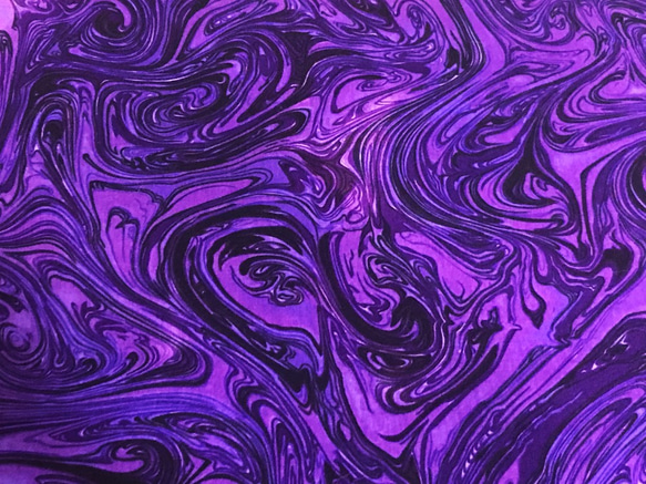 Michael Miller 110cm x 50cmずつ切売 - マーブル模様/Purple 生地