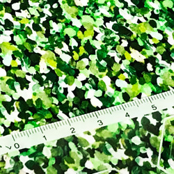 Robert Kaufman 110cm x 50cmずつ切売 - 印象派風絵画 (蕾)/Green 4枚目の画像