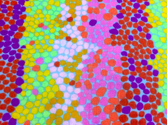 Brandon Mably 110cm x 50cmずつ切売 - モザイクペブル/ピンク 2枚目の画像