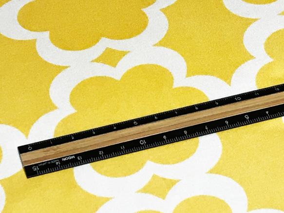 Dena Designs 110cm x 50cmずつ切売 - タザ/Yellow 3枚目の画像