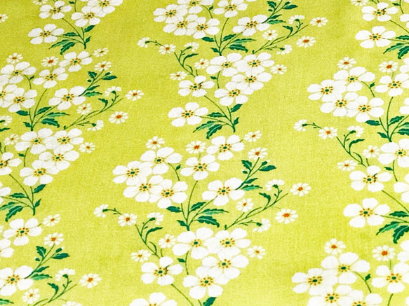 Sweet Florals 110cm x 50cm 黄色 1枚目の画像