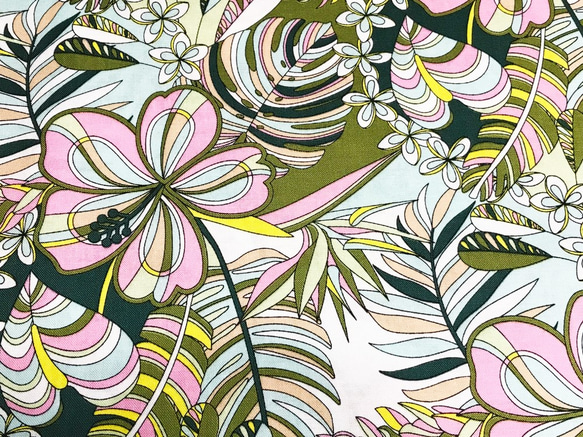 Josephine Kimberling 110cm x 50cm Hawaiian Plants/Green 2枚目の画像