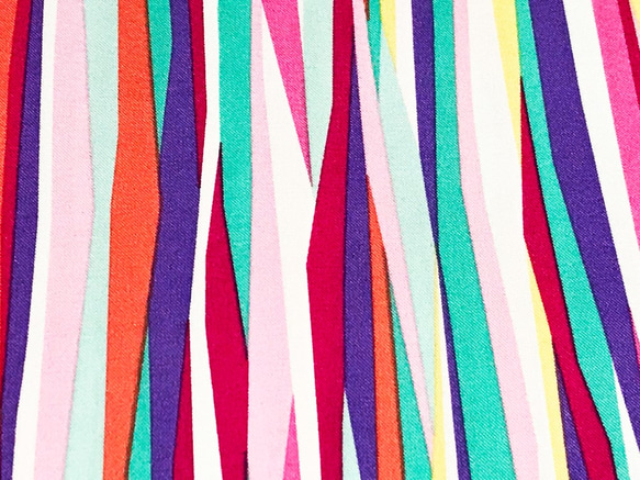 Michael Miller 110cm x 50cm Stripes Pop/Pink 2枚目の画像