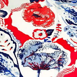 Katarina Roccella 110cm x 50cmずつ切売 - 赤と青のフュージョン 3枚目の画像