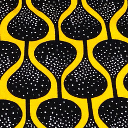 Shannon Newlin 110cm x 50cmずつ切売 - 雫/Yellow 1枚目の画像