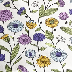Michael Miller 110cm x 50cm 野花/Purple 2枚目の画像