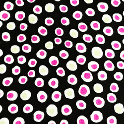 Sarah Campbell 110cm x 50cm Double Dots/Black 1枚目の画像