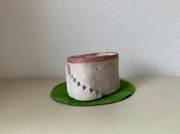 白い家　豆鉢 3枚目の画像