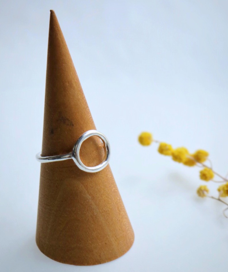 サークルシルバーリング