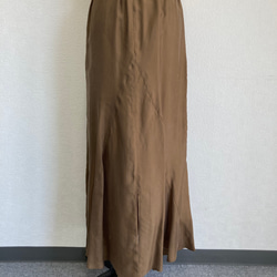 キュプラレーヨンマーメイドスカート 5枚目の画像