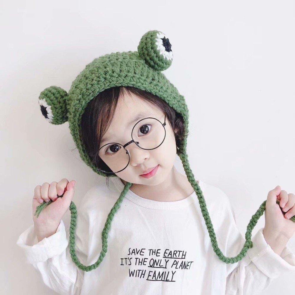 カエルさん帽子　カニさん帽子　タミコのおてて LOVOT