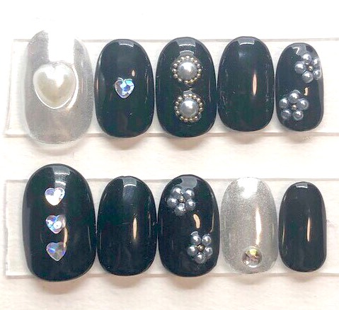 あじさいフットネイルBijou Perfect Fit Tip ネイルチップ zero