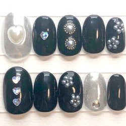 ネイルチップ【No.9】 ネイルチップ（つけ爪） Chifuyu_nail