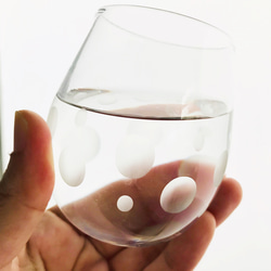 水玉のグラス【Polka dot】 4枚目の画像