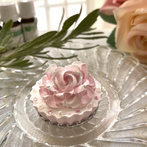 カップケーキマカロン by アロマストーン 4つセット ディフューザー