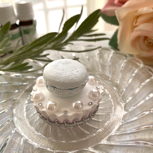 カップケーキマカロン by アロマストーン 4つセット ディフューザー