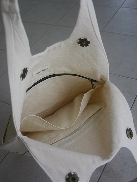 キャベツ刺繍ショルダーバッグ 4枚目の画像