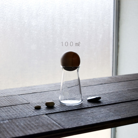フラスコと木球　(200㎖・桜 / 白太混) 4枚目の画像
