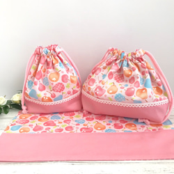 ミキサー車 ☆ショベルカー ランチョンマット お弁当袋 ハンドメイド コップ袋 ミキサー車 ☆ショベルカー ランチョンマット お弁当袋