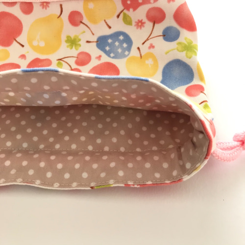 ランチ3点セット お弁当袋 コップ袋 ランチョンマット カラフル