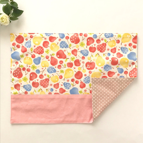 ランチ3点セット お弁当袋 コップ袋 ランチョンマット カラフル