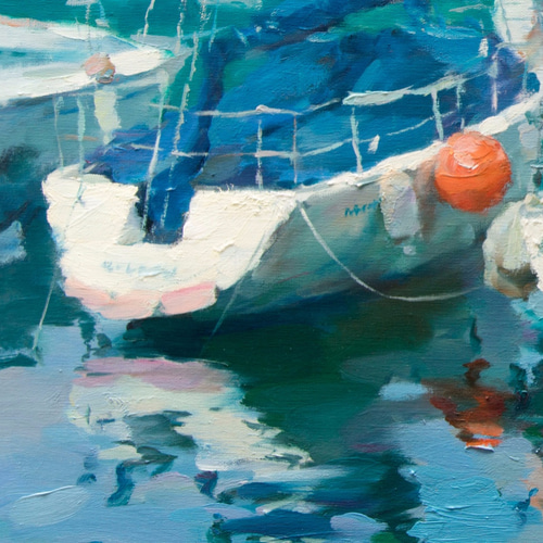 水・舟・情】油絵 ジークレー・オリジナル版画 P3サイズ〜 版画