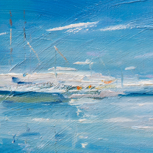 海の絵　絵画　油絵原画　インテリア 海の絵 絵画 油絵原画 インテリア
