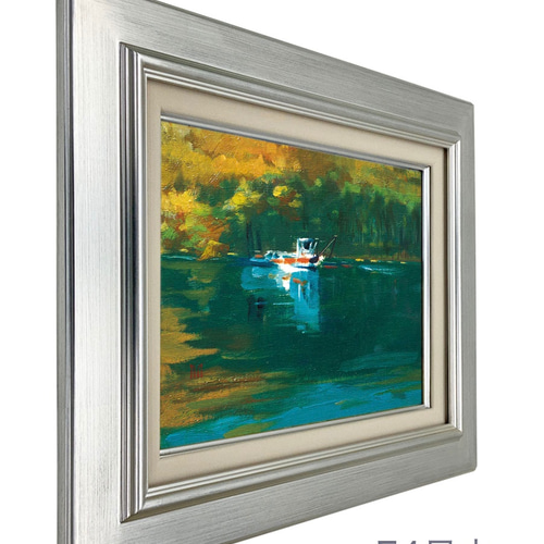 油絵額縁 オーロラ(金・銀) 同志社製 あんしん匿名便 送料無料 その他